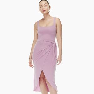 BNWT Wilfred Free Saturn Dress GREY TAUPE